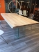 Table bois naturel/ verre